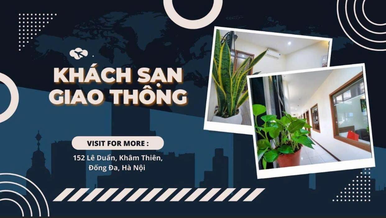 Готель Khach San Giao Thong Ханой Екстер'єр фото